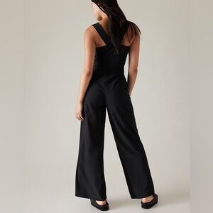 Athleta Black Wide-Leg Jumpsuit